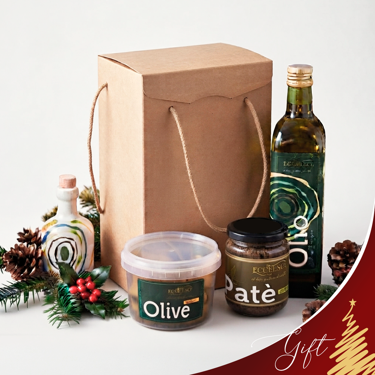 Natale, regalo natalizio, degustazione, alimentari